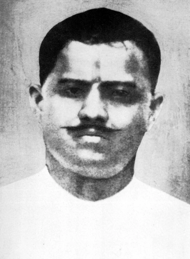 Portrait of Shaheed Ram Prasad Bismil (Photograph (from a roll of honour))